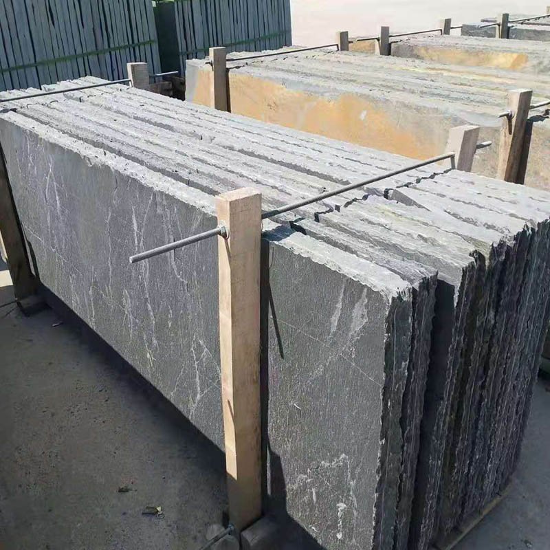 big size black slate slabs,natural black slate,slate slabs,Linda Stone,MSI