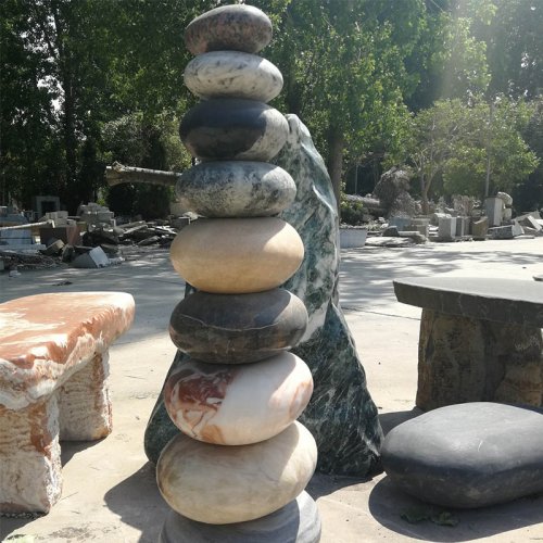 Natural huge pebbles big size river rock stone for landscaping