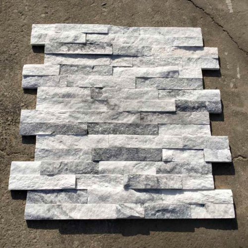 White grey cloud culture stone, cement stacked wall veneer cladding