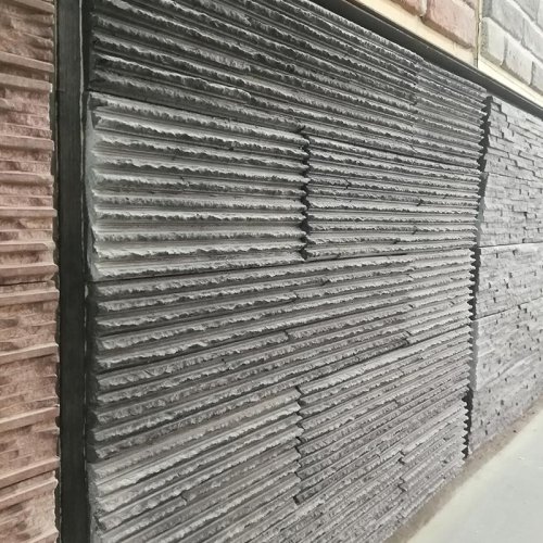 Cheapest artificial Culture Stone Ledge Stone veneer stacked by cement1