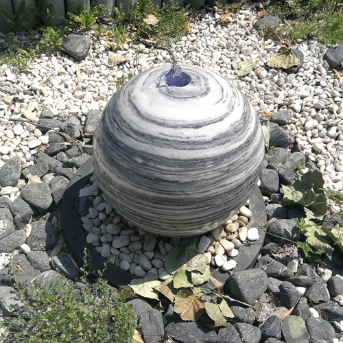 Granite fountain stone for garden outdoor factory sale