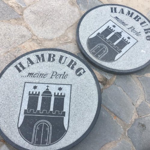 Decorative natural stone compass pave for garden factory sale directly