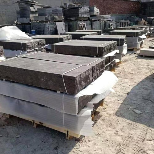 Bluestone stair treads natural split blue limestone Steps Chinese blauwe hardsteen whole sale factory sale