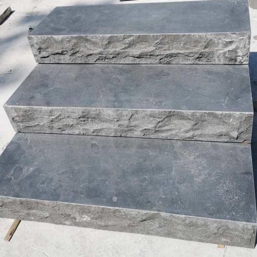 Bluestone stair treads natural split blue limestone steps Chinese blauwe hardsteen whole sale factory sale